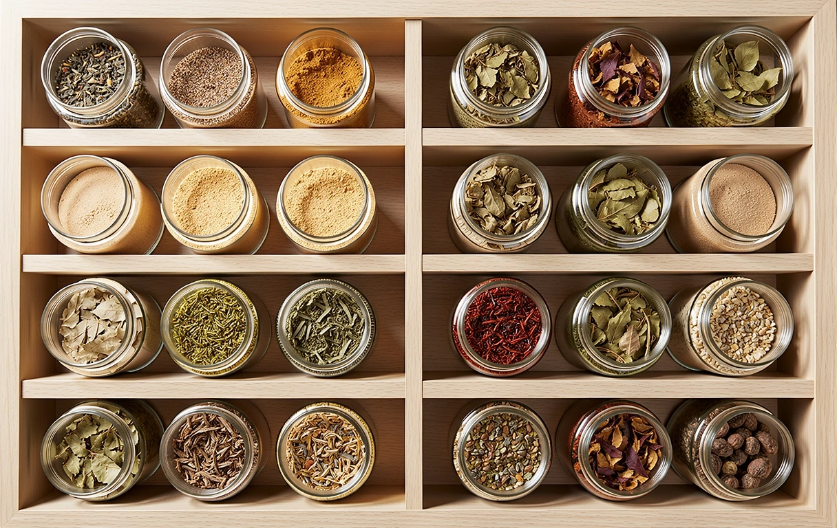Apothecary shelf