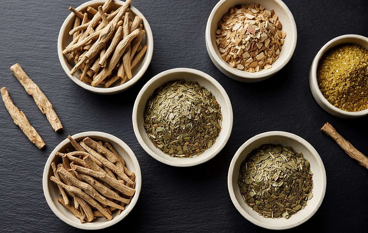 Natural botanical ingredients at KapsulAlami